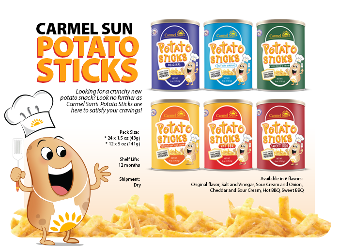 Carmel Sun Potato Sticks
