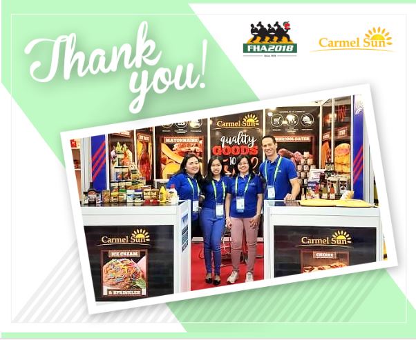 It was a pleasure meeting you in our Carmel Sun booth at FHA 2018 Singapore!
