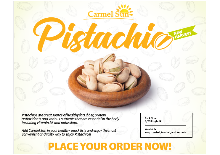 New Harvest Pistachio is now available!