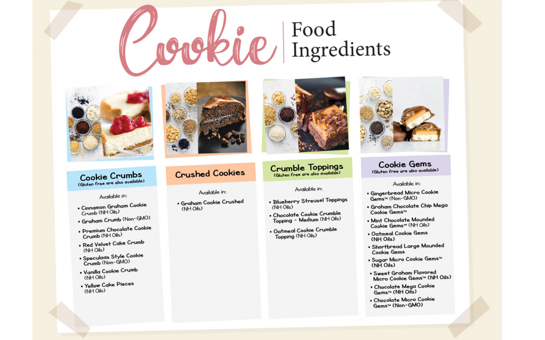 Cookie Food Ingredients for Baking