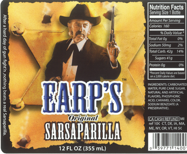 Earp’s Sarsaparella