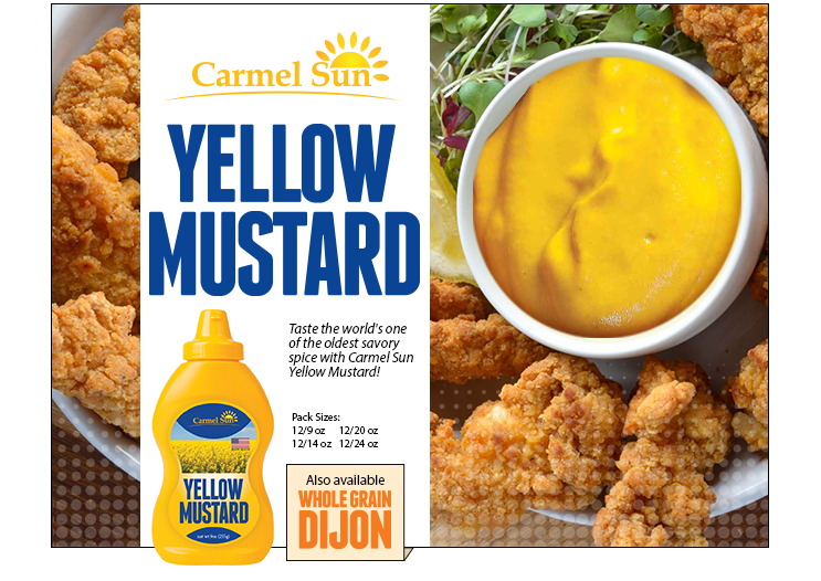 Carmel Sun Yellow Mustard