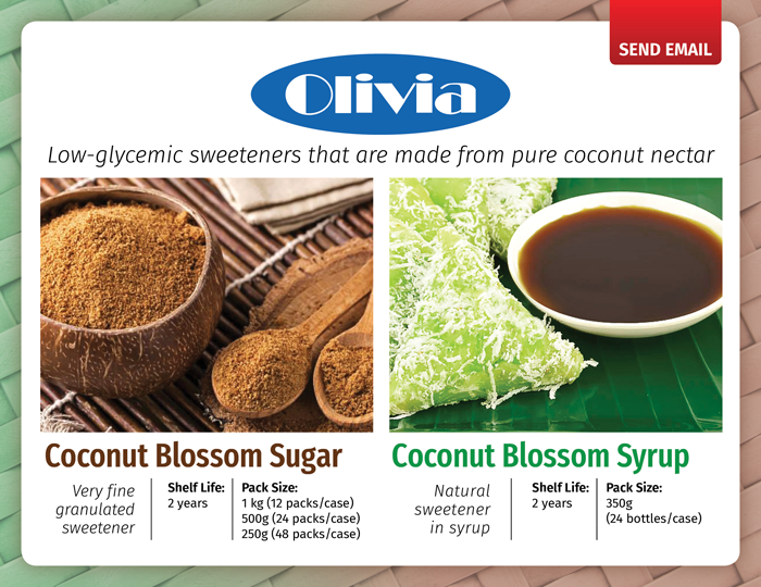 Olivia Coconut Sweeteners